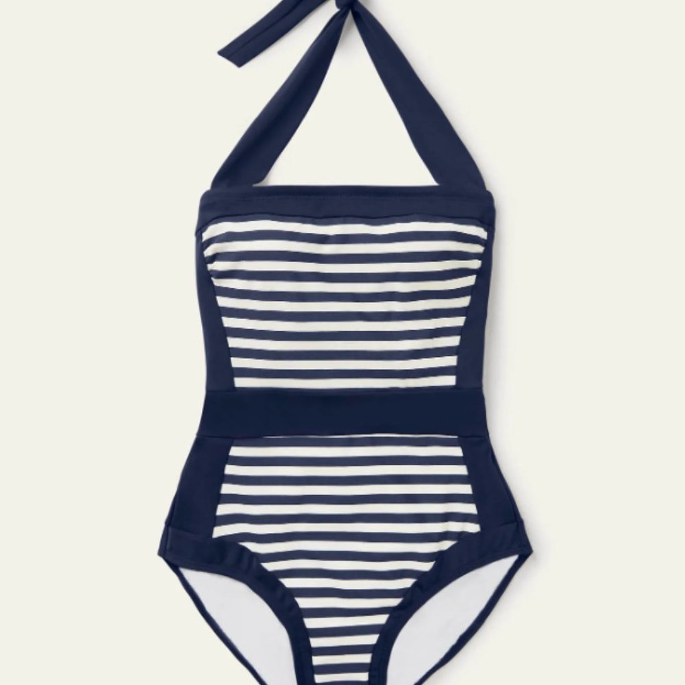 BODEN Santorini Halterneck Swimsuit (10 Regular)